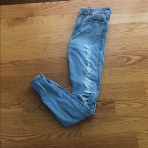 Hollister high rise super skinny jeans
